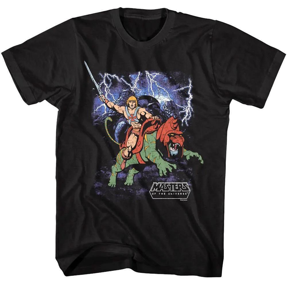 He-Man Charging On Battlecat Unisex T Shirt